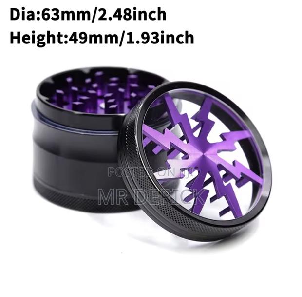 63mm 4 Layers Premium Zinc, Multifunctional Crusher, · Photo 2