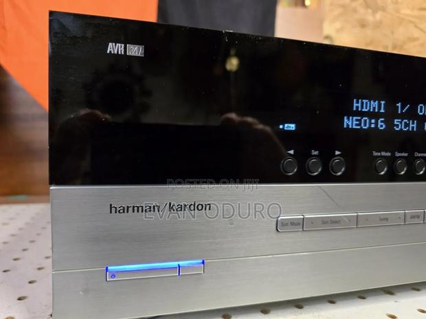 Powerful Herman Kardon Avr Receiver,Radio,Bluetooth,Optical,Aux,Usb photo 3