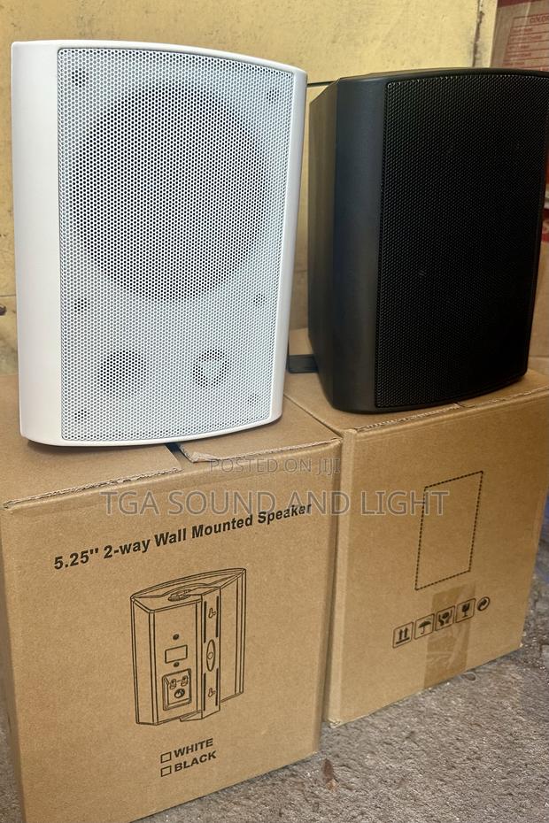 Pro-musica 5.25” 2-way Wall Mounted Speakers - Pair