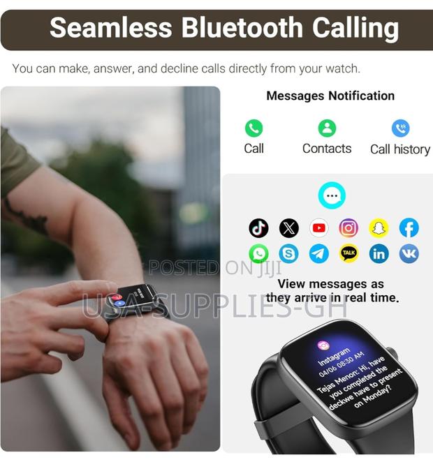 Tozo Amoled S7 Smart Watch With 46.99 Mm Ultra Hd Screen From Usa photo 3