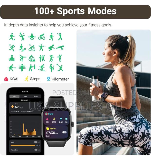 Tozo Amoled S7 Smart Watch With 46.99 Mm Ultra Hd Screen From Usa photo 4