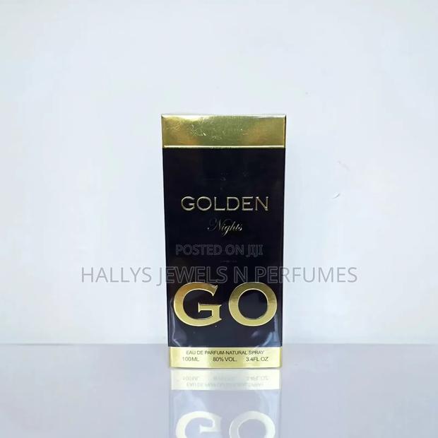 Golden Nights Go Perfume by Fragrance World, 100ml, Men's · Photo 4