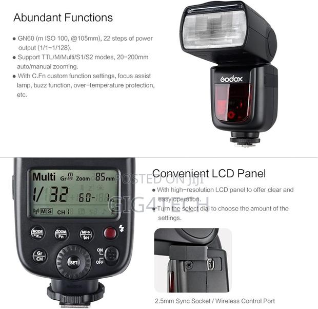 Godox V850ii Kit Ving Lithium-Ion on Top Camera Flash photo 4