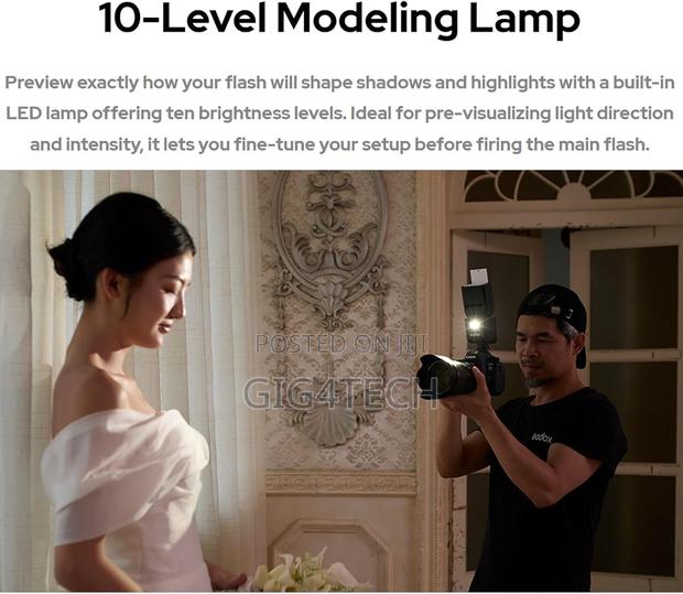 Canon V480c Ttl Lithium-ion Camera Hot Shoe Flash With Screen photo 2