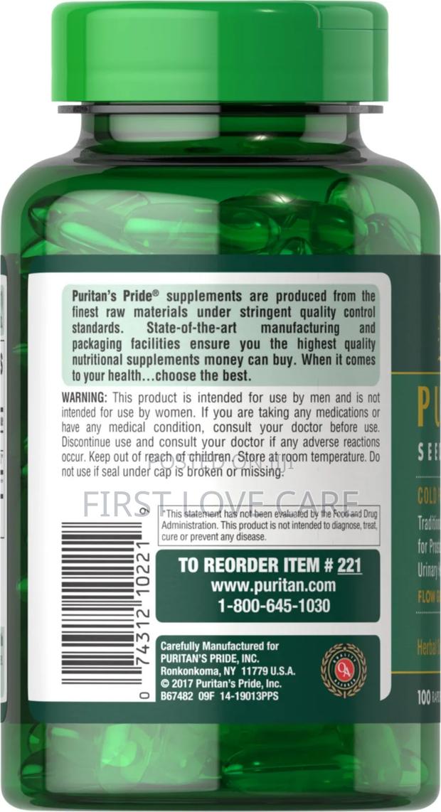 Puritan Pride Pumpkin Seeds Oil 1000mg photo 4