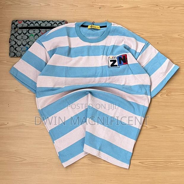 Calvin Klein Striped Short-Sleeved T-Shirt.