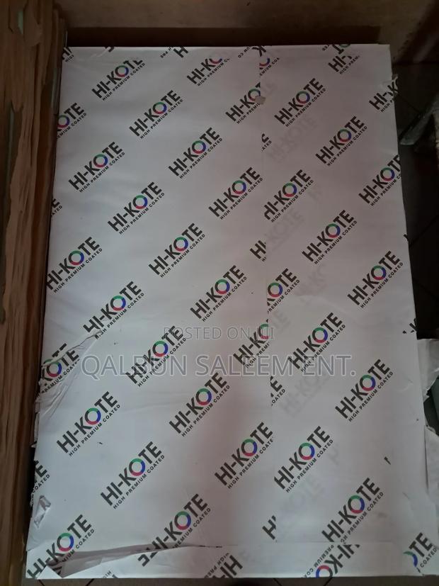 Hi-kote Glossy Art Paper 130gsm Niegrian Size 622*914mm photo 3