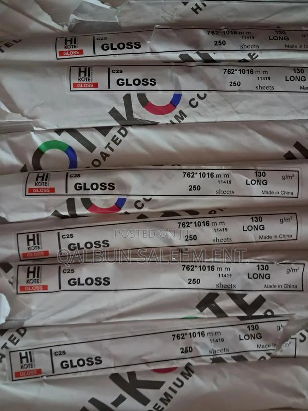 Hi-kote Glossy Art Paper 130gsm 30×40 762*1016 photo 2