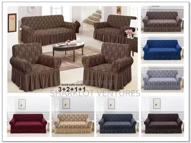Original Jacquard Sofa Covers 4pcs Set photo 2