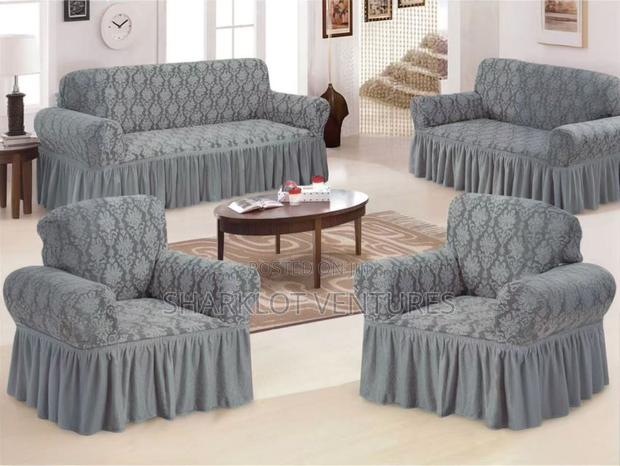Original Jacquard Sofa Covers 4pcs Set photo 3