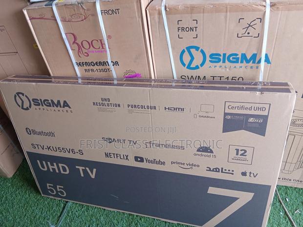 Sigma 55 Inch Uhd Smart Tv – Feel the Difference · Photo 4