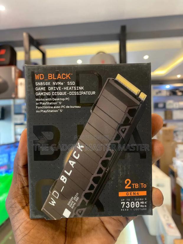 Ps5 Wd Sn850x Nvme Pcle 4.0 2tb Internal Ssd