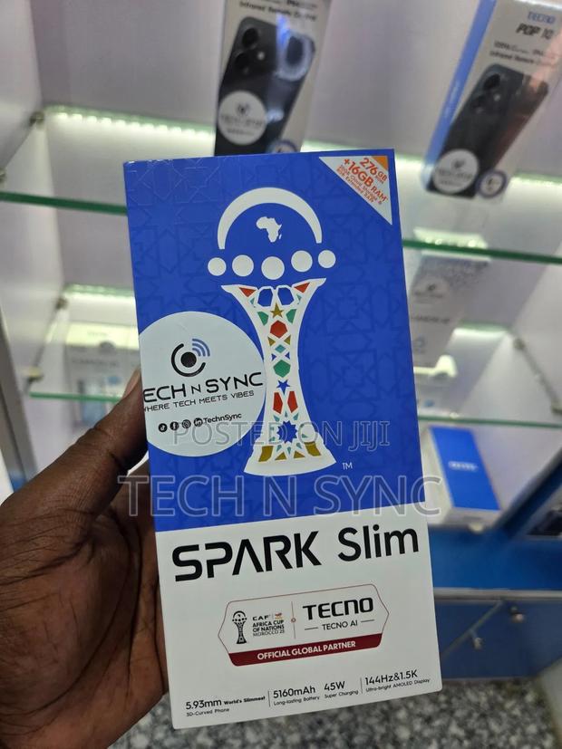 New Tecno Spark Slim 256 GB White