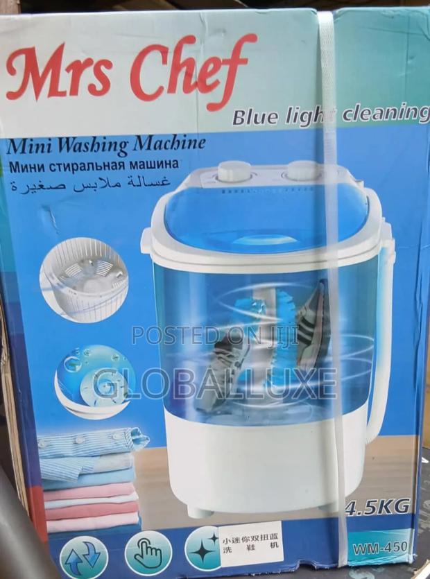 Portable Mini Washing Machine – Compact Laundry Washer for Home
