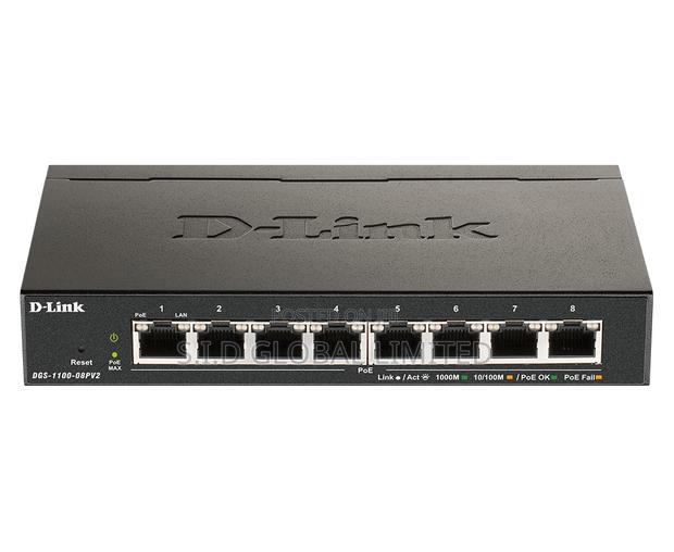 D-link1100, 08pv2 - Gigabit Smart Manage Switch · Photo 2