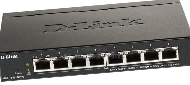 8-port Gigabit Poe Smart Managed Switch
Dgs-1100-08pv2 · Photo 2