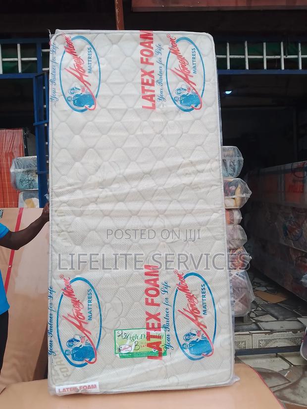 6" Single Mattress -High Density Jacquard
