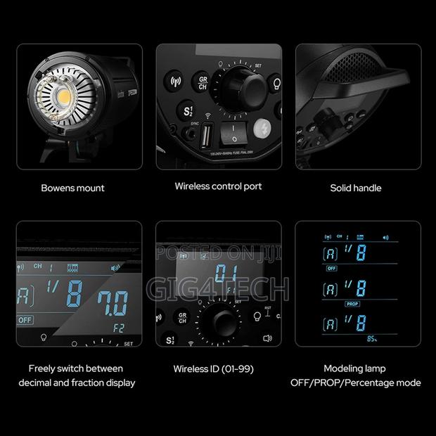 Godox Dp600iii-v 600w Professional Studio Strobe Flash Light With Lamp photo 2