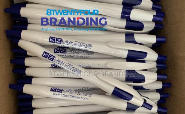 Pen (Printed Plastic Pens Moq: 100pcs)