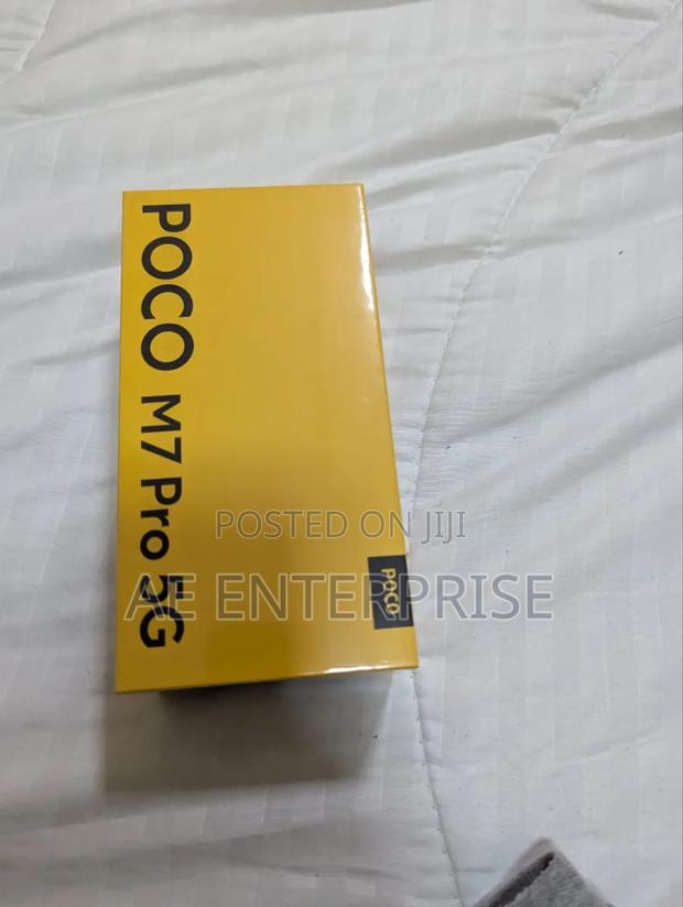 New Xiaomi Poco M7 Pro 5G 256 GB Black