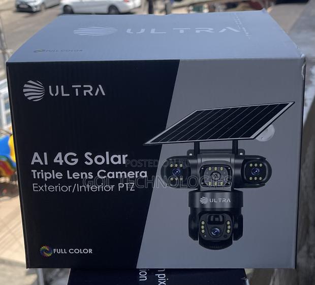 Ultra Ai 4g Solar Triple Lens Camera 6mp Ultra 4g Solar Camera · Photo 4
