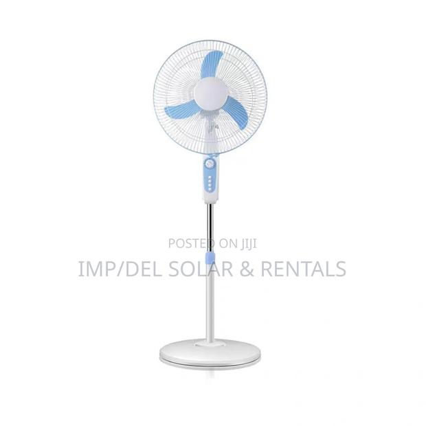 Solar Dc Stand Fan 16 Inches 12vdc 15w