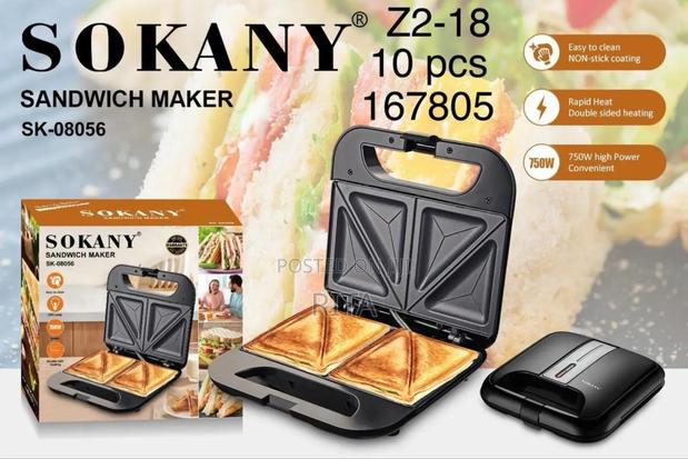 Sokany Bread Toaster or Sandwich Maker