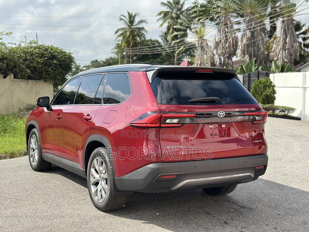 Toyota Grand Highlander Hybrid 2024 Burgundy