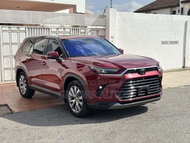 Toyota Grand Highlander Hybrid 2024 Burgundy