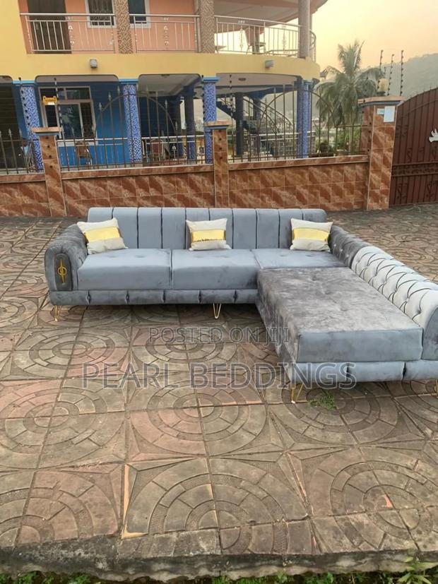 High Quality Luxurious Turkey Made L Shape Sofa Available