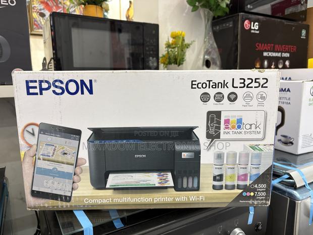 Epson Eco Tank L3252 All in One Printer (Copy Print Scan Wireless) · Photo 2