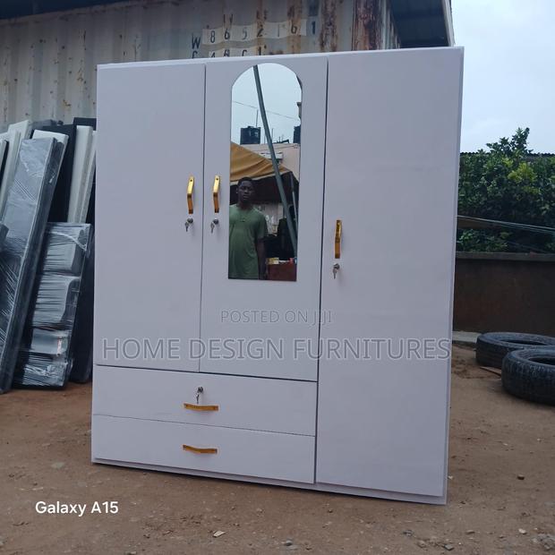 Plain White Wardrobe