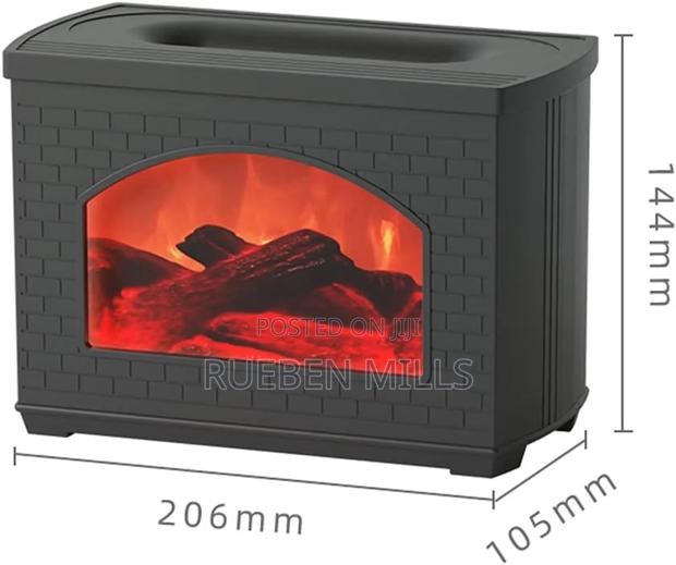 Puooifrty Simulated Lighting Effect Atomizing Fireplace Diffuser · Photo 3