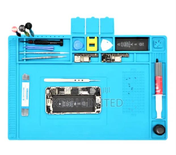 Blue Rubber Mat