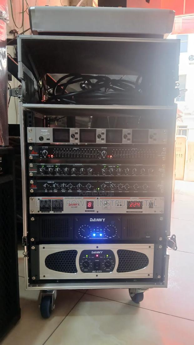 Set of Danny Amplifiers in Rack