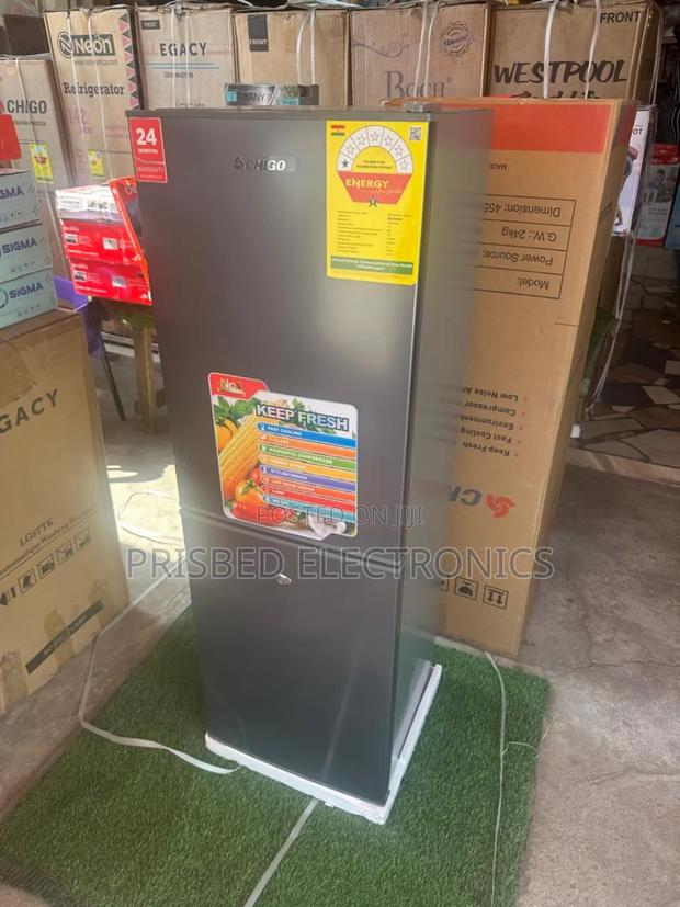 Chigo Double Door Fridge 99 Litres Bottom Freezer photo 2