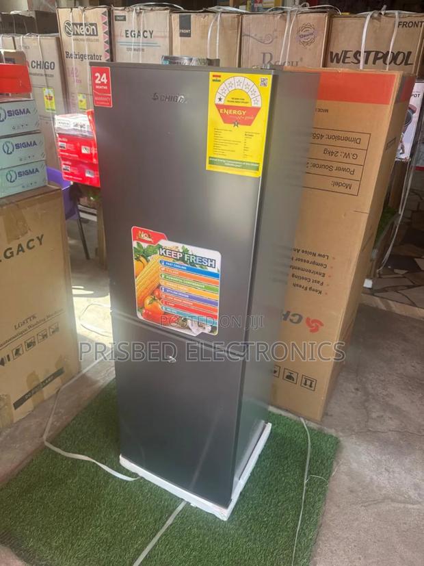 Chigo Double Door Fridge 99 Litres Bottom Freezer photo 3
