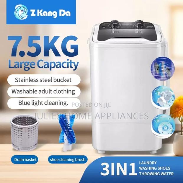 Washing Machine With Shoe Brush