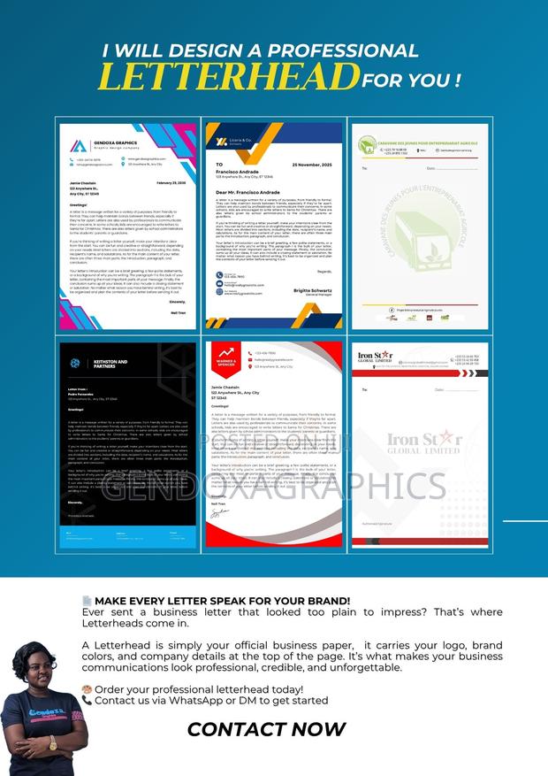 Company Letterhead Design · Photo 3