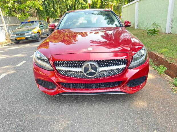 Mercedes-Benz C300 Base 4Matic Sedan AWD (2.0L 4cyl 7A) 2016 Red