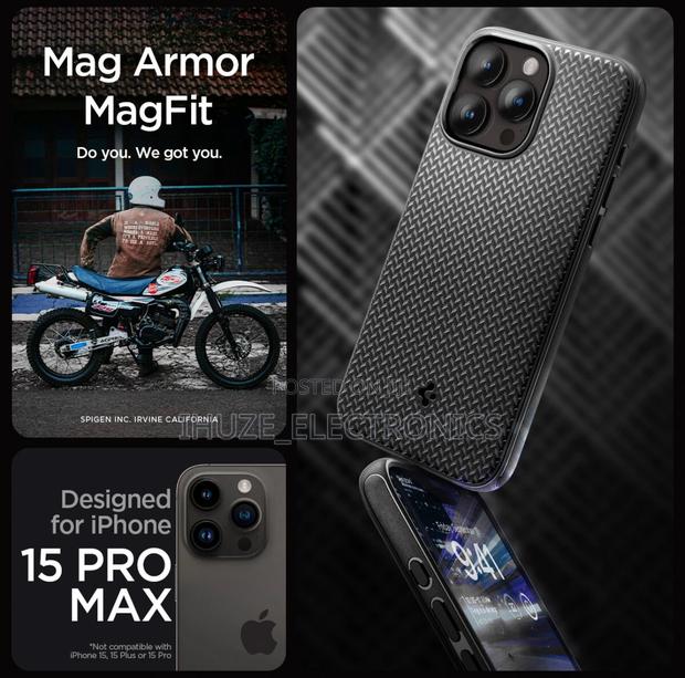 Spigen Mag Armor (Magfit) Case For iPhone 14/15/16/17 Pro Max photo 3