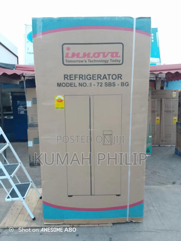 Innova 521lits Side by Side Refrigerator