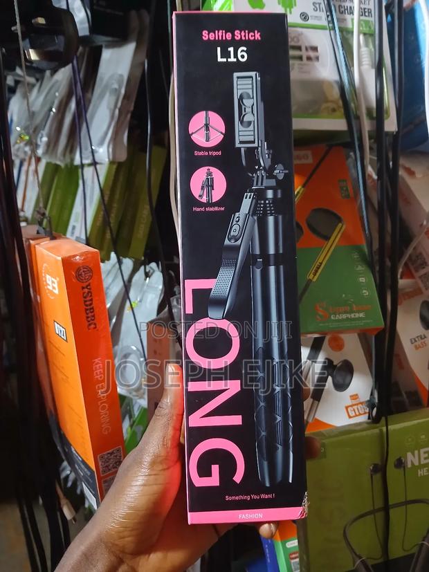 L16 Long Selfie Stick With Tripod Stand For Smartphone photo 2