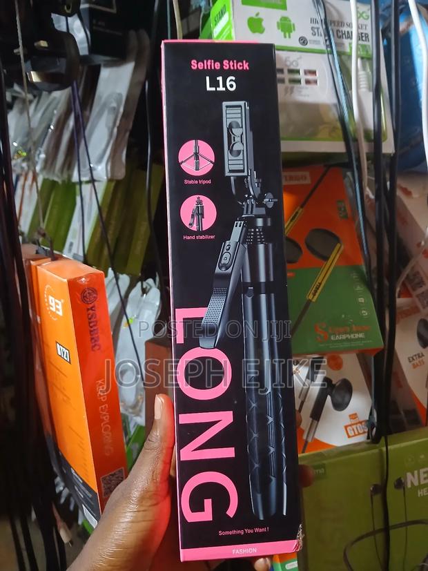 L16 Long Selfie Stick With Tripod Stand For Smartphone photo 3