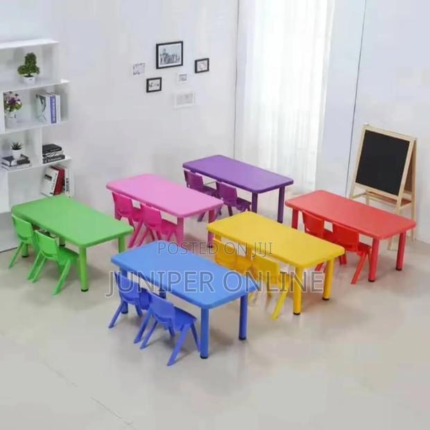 Kg Study Table Rectangular Shaped · Photo 2