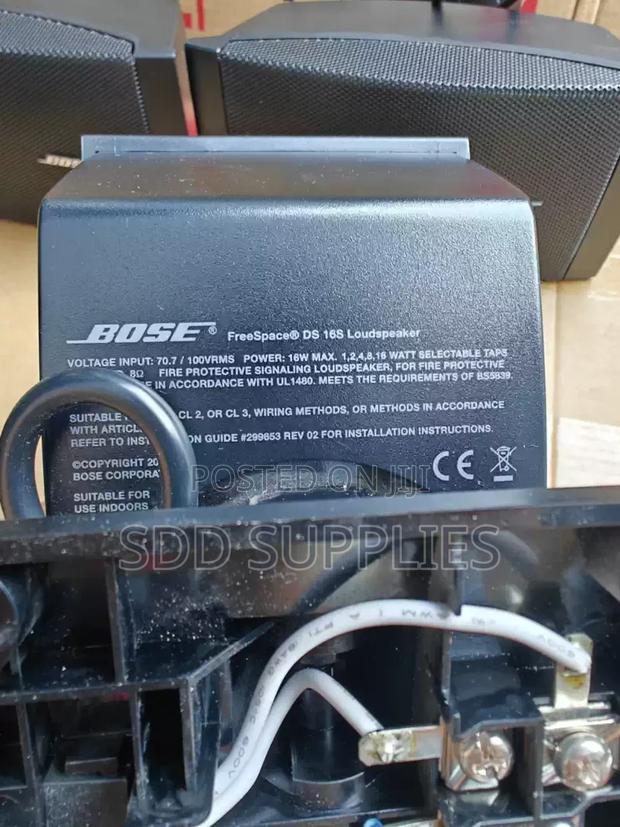 Bose Waterproof Outdoor Wall Speaker Ds16se Switcheable 8ohms/100 Volt photo 3