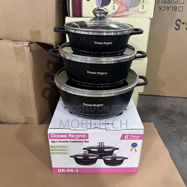 6pvs Desine Nonstick Cookware Sets · Photo 1