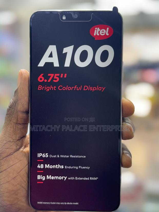New Itel A100 128 GB Gray photo 2