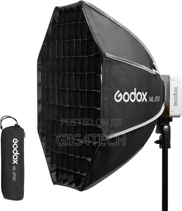 Godox Ml-Sf50 50cm Softbox (With Honeycomb Grid) for Ml100bi/Ml60ii Bi photo 2