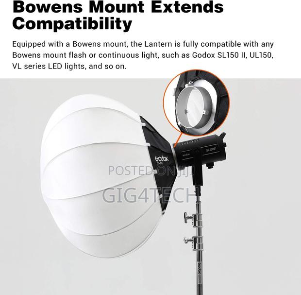 Godox Cs‐85d 85 Cm Lantern Softbox With Bowens Mount photo 4